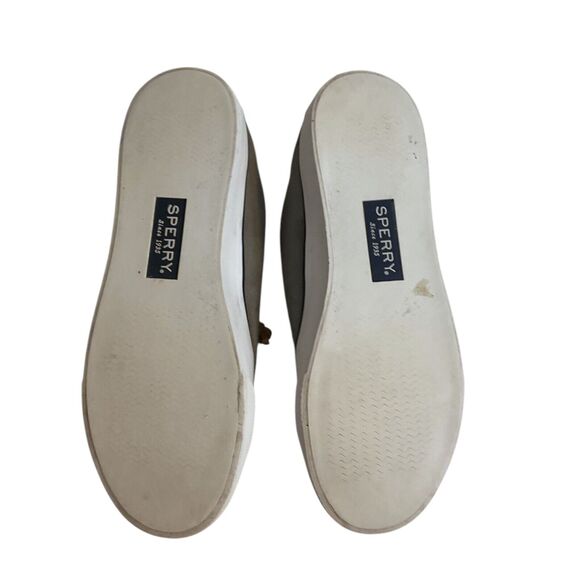 Sperry Top-Sider Boat Shoe Women's Size 6.5 M Gray Seacoast Sneaker Memory Foam - Picture 6 of 8